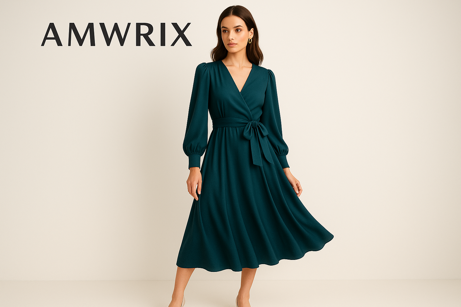 AMWRIX Female Clothing Dress Fashion
