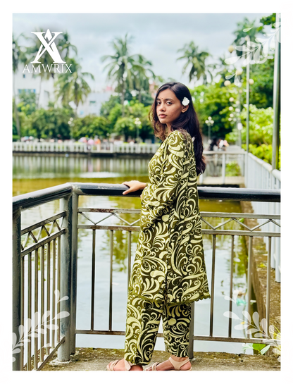Green Grace | Co-ord Set |  Comfort-Style